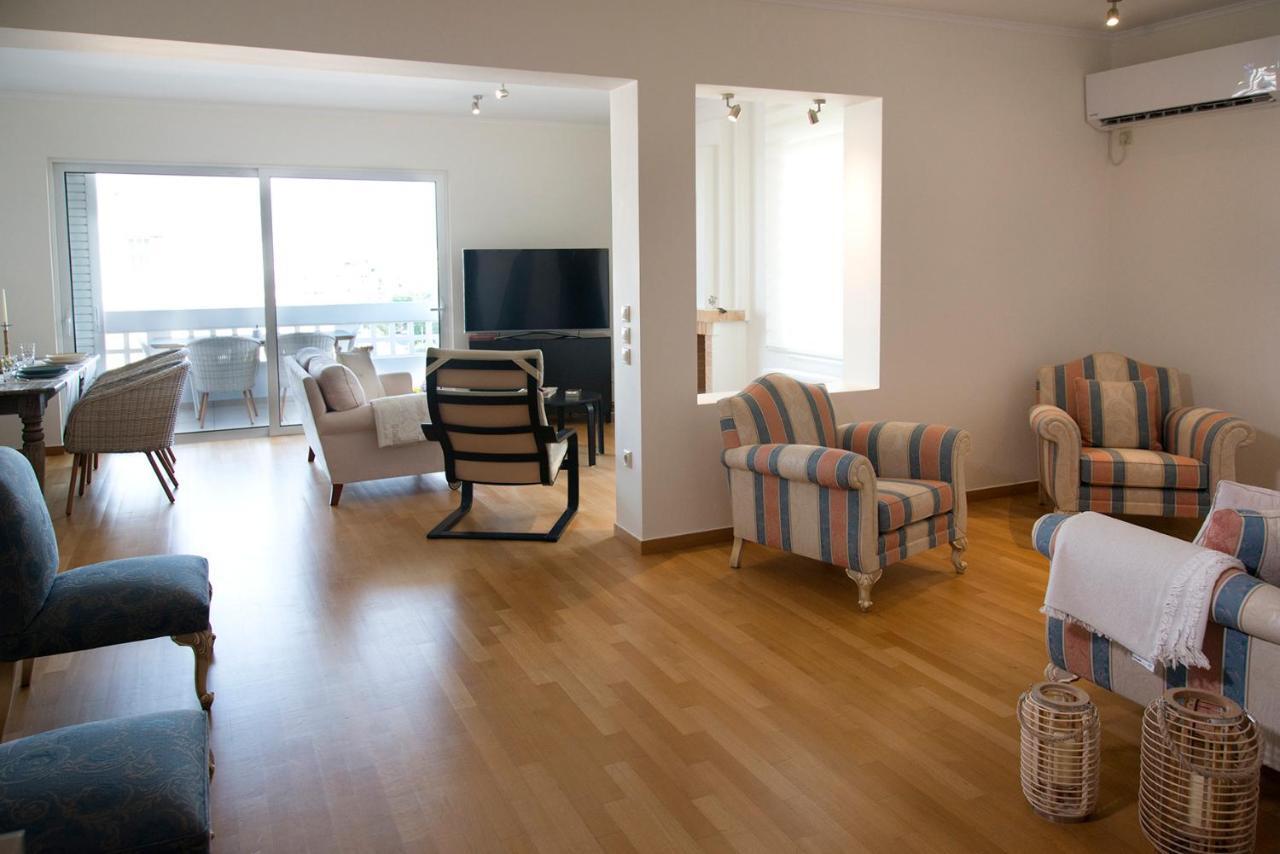 Apartamento Boutique Penthouse Next To Stavros Niarchos Foundation Atenas Exterior foto