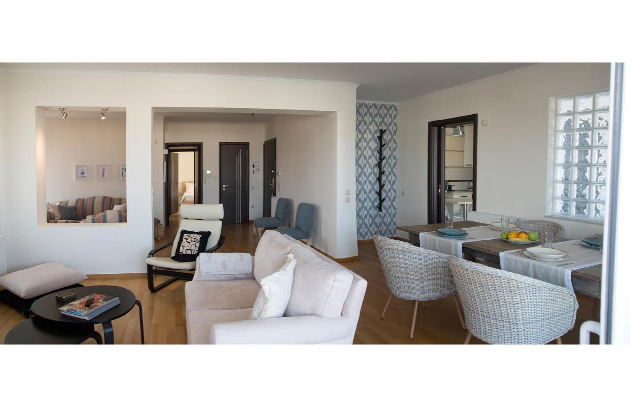 Apartamento Boutique Penthouse Next To Stavros Niarchos Foundation Atenas Exterior foto